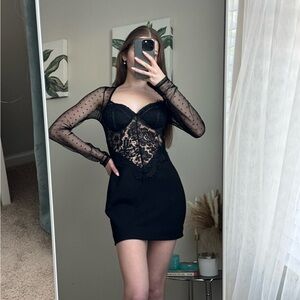 Black Lace Dress